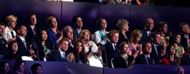 Prinz Harry und Kate: Innige Gesten bei den Olympischen Spielen