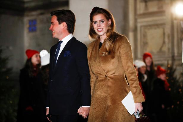 Prinzessin Beatrice mit ihrem Ehemann Edoardo Mapelli Mozzi.
