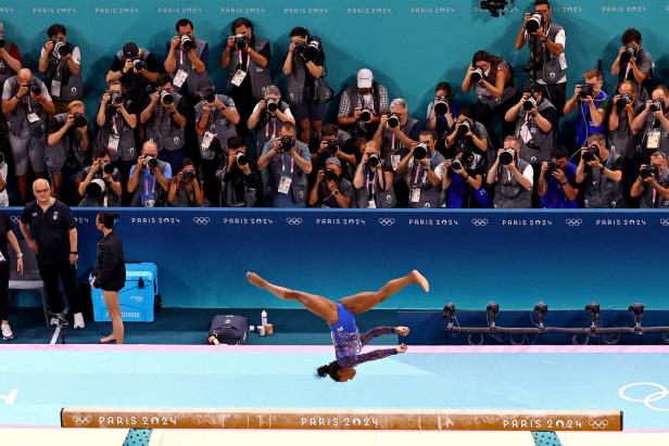 Wie es ist, Superstar Simone Biles bei Olympia zu sehen