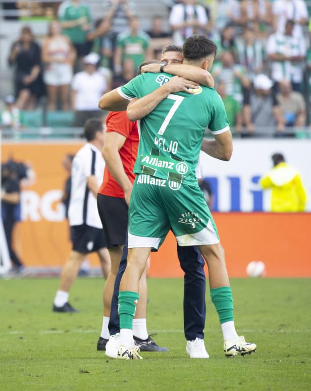 Rapid-Trainer Klauß nach viertem Sieg: "Das Lob ist mir schon zu groß"