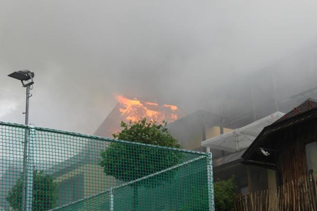 ++ HANDOUT ++ SALZBURG: FEUER IN EINEM HOTEL IM PONGAU AUSGEBROCHEN