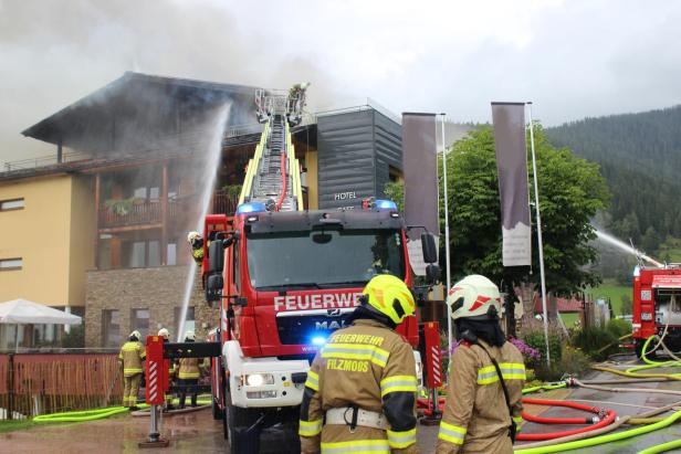 ++ HANDOUT ++ SALZBURG: FEUER IN EINEM HOTEL IM PONGAU AUSGEBROCHEN