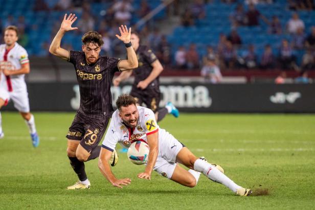 Rapid-Siegesserie geht weiter: Grgic köpfelt zum 1:0 in Trabzon ein