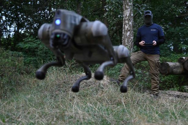 Ukraine setzt im Krieg auf Roboterhunde