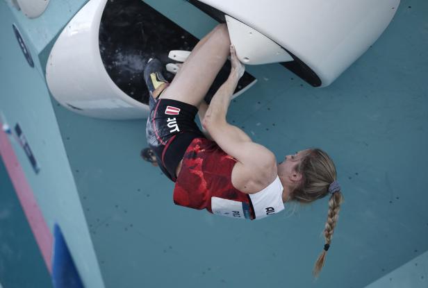 Hochgefühle in der Kletterwand: Jessica Pilz klettert zu Bronze