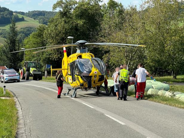 Unfall in der Buckligen Welt mit drei teils Schwerverletzten