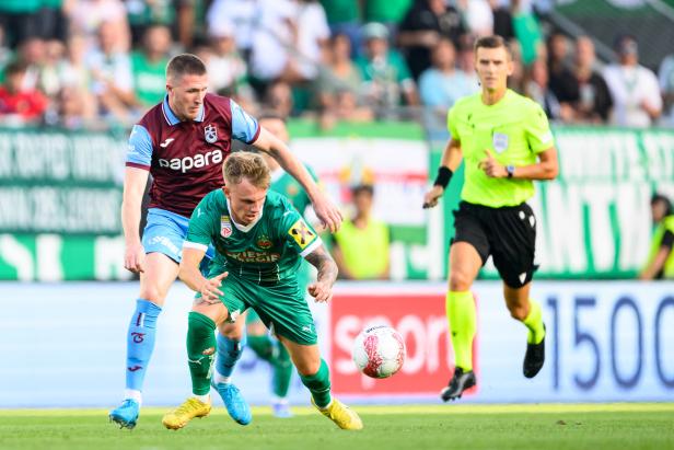 Bärenstark gegen Trabzonspor: Rapid spielt wieder in Europa