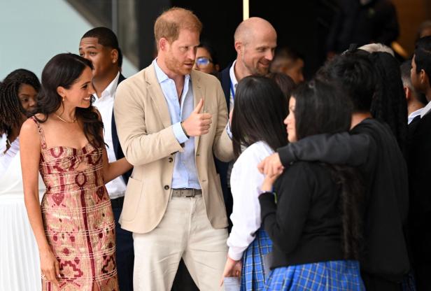 Harry und Meghan in Kolumbien