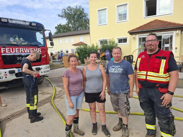 Erneut schwere Unwetter in Hollabrunn: Aufräumen nach den Aufräumarbeiten