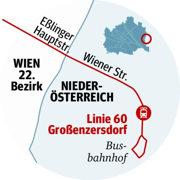 Endstation Groß-Enzersdorf: Wohin einst der 317er fuhr