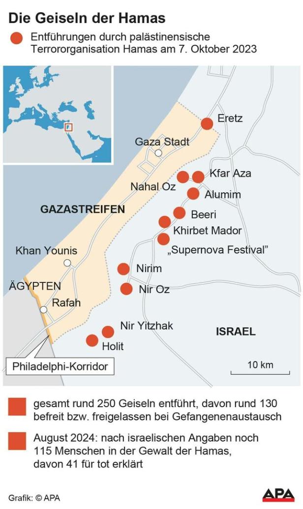 "Intensive Raketen-Salve" aus dem Libanon auf Israel + Geisel-Leichen geborgen