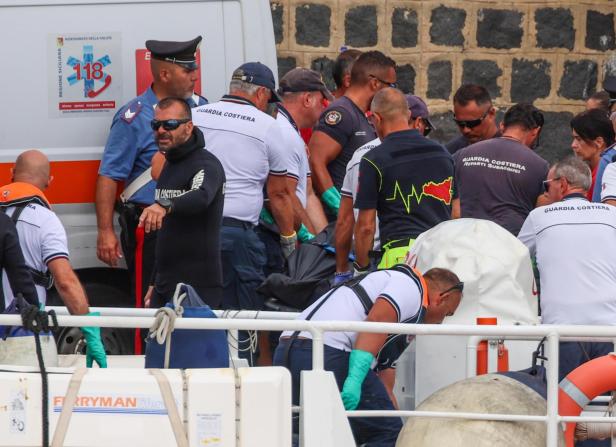 Rescuers recover two missing passengers from Bayesian yacht off Sicily Island