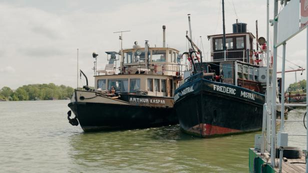 Hafen Wien sucht um Räumung an: Warum ein Kapitän von Bord muss