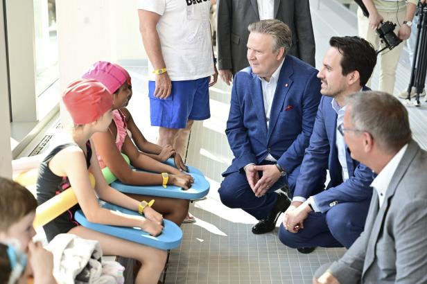 Untertauchen in Floridsdorf: Neue Schwimmhalle ist fertig