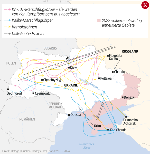 Verheerender Luftangriff auf die Ukraine - der Strom wird knapp