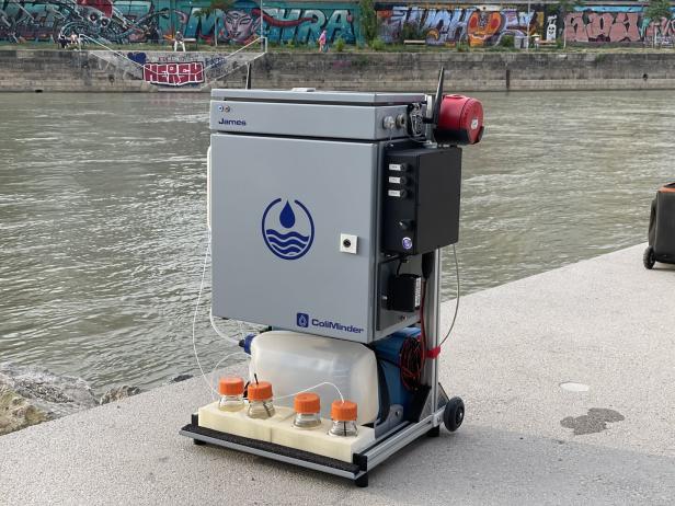 Exklusive Messung: Der Donaukanal ist reiner als die Seine