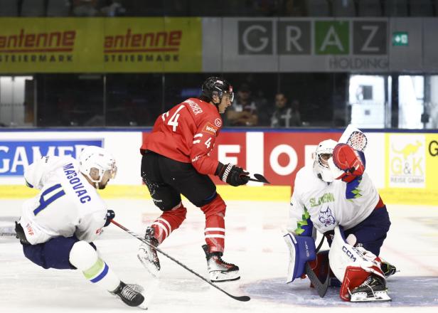 EISHOCKEY: MÄNNER/TESTSPIEL/ÖSTERREICH - SLOWENIEN