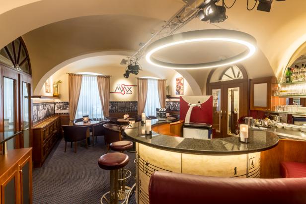 Die Bar des Austria Classic Hotel Wien.