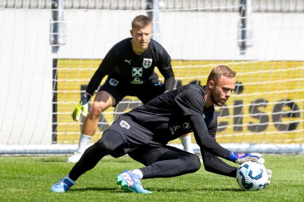 FUSSBALL: NATIONS LEAGUE/ MÄNNER/ ÖFB-NATIONALTEAM/ TRAINING: PENTZ/SCHLAGER