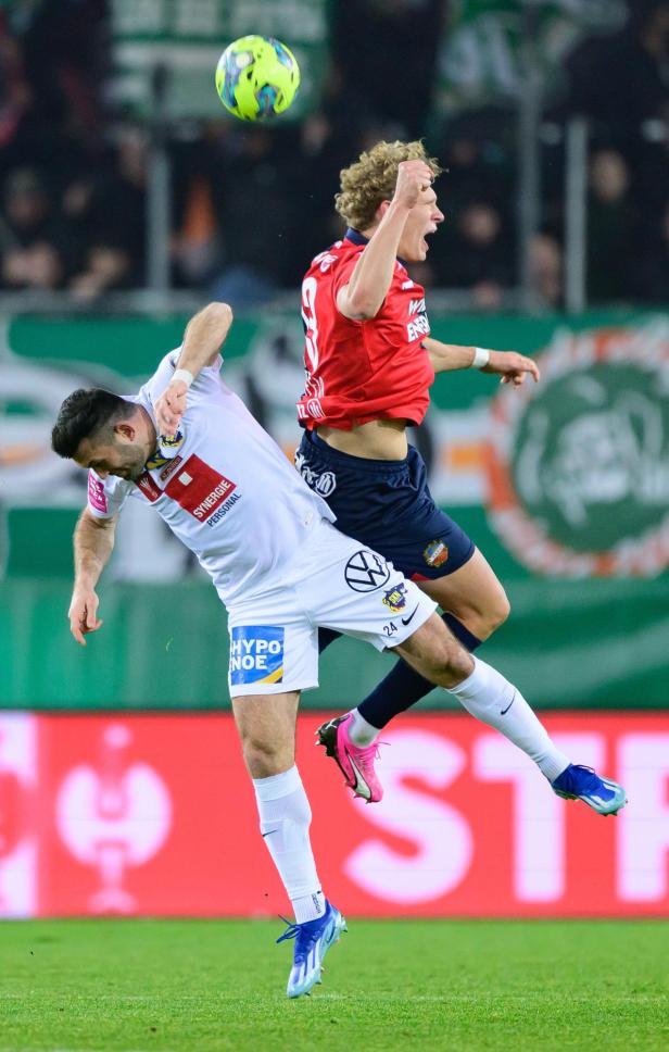 FUSSBALL: UNIQA ÖFB CUP / VIERTELFINALE / SK RAPID - SKN ST. PÖLTEN