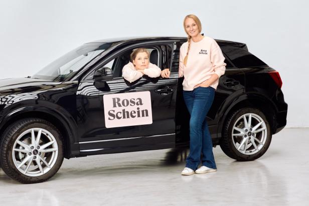 Barbara Schwara und Daniela Hofmann von Rosa Schein