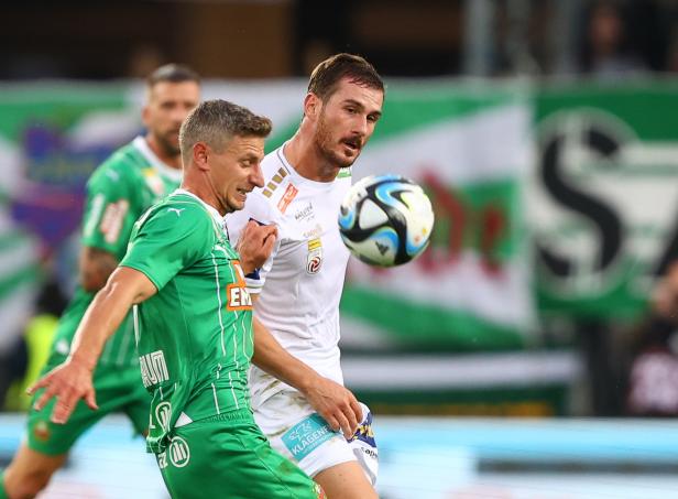 FUSSBALL: ADMIRAL BUNDESLIGA/ 11. RUNDE: SK RAPID WIEN - SK AUSTRIA KLAGENFURT