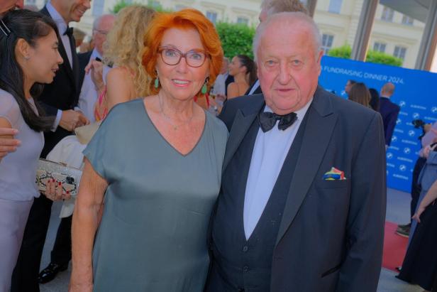 Überraschung beim Fundraising-Dinner für Albertina-Direktor Schröder