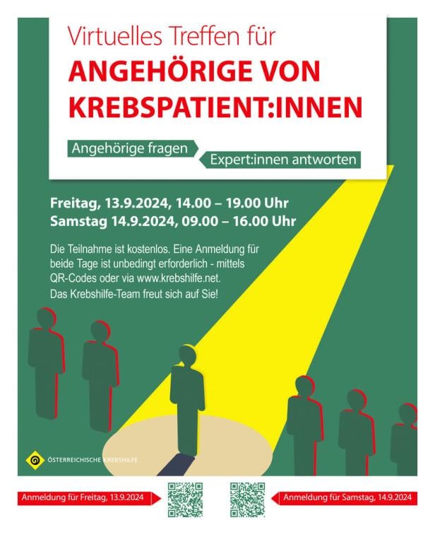 Hilfe für Angehörige von Krebspatienten