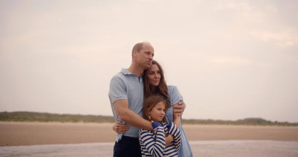 Prinz William, Prinzessin Kate und Tochter Charlotte.