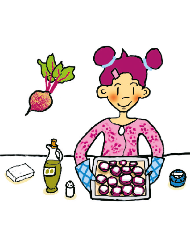Lillis Rezept: Rüben-Häppchen.