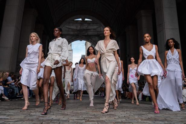 Prabal Gurung bei der New York Fashion Week.