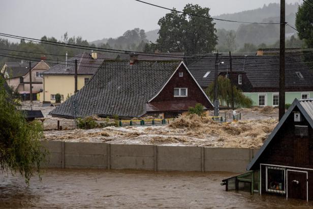 At least four people missing following floods in the Czech Republic