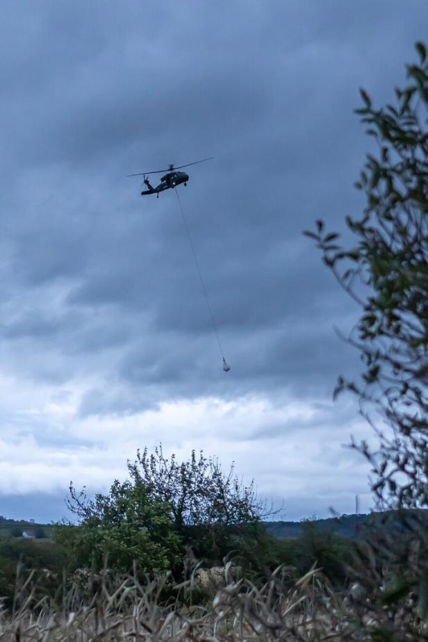 Lage in NÖ bleibt dramatisch: Falken des Heeres helfen bei Kampf gegen Flut