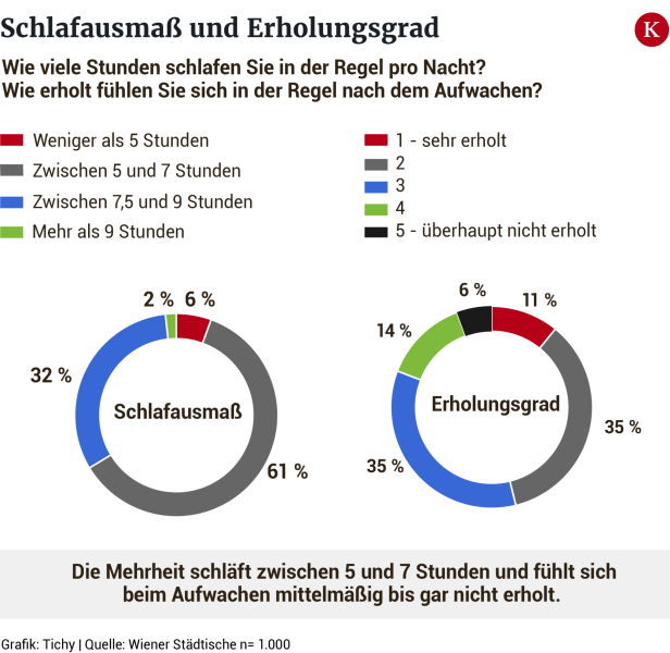 Gesundheitsstudie: Stress und Sorgen nehmen zu