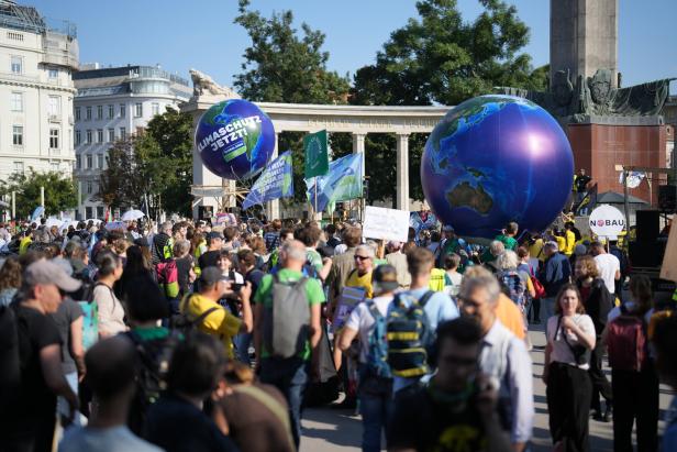 15.00 Menschen demonstrierten bei "Fridays For Future"