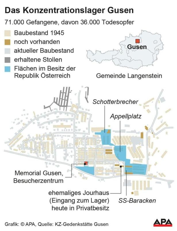 KZ Gusen: "Vergessene" Gedenkstätte soll europaweiten Akzent setzen