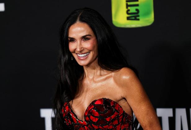 Demi Moore bei der Premiere von „The Substance“ im Directors Guild of America Theater in Los Angeles.