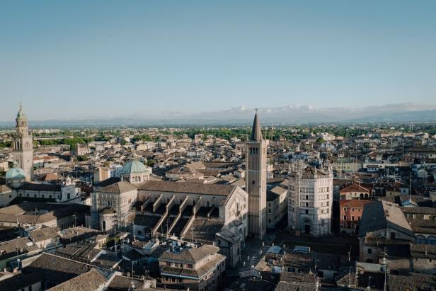 Blick auf Parma