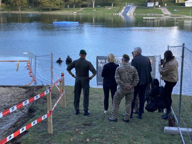 Bundesheer: Neues Zuhause für Elitetaucher am Neufelder See