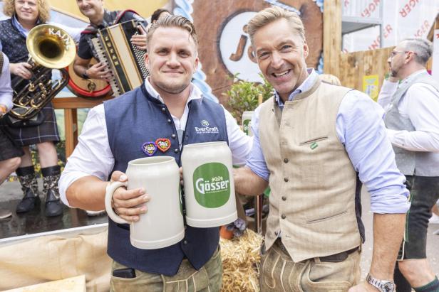 Ludwig bei der Wiesn-Eröffnung: "Wir können hart arbeiten in Wien, aber auch gut feiern"