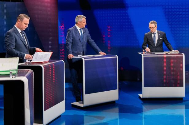 NR-WAHL: TV-"ELEFANTENRUNDE" MIT ALLEN SPITZENKANDIDAT/INNEN