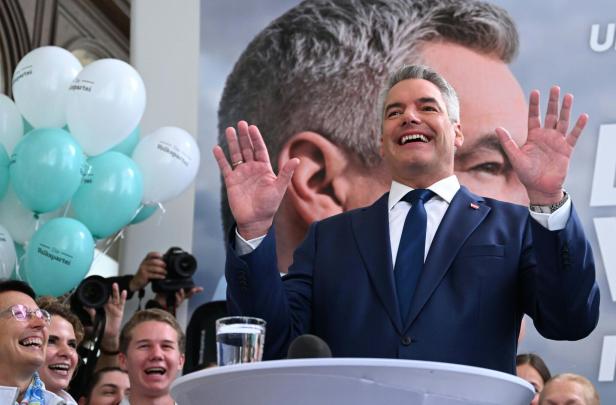 Wahlkampfabschluss der ÖVP: "Es wird ein Foto-Finish"