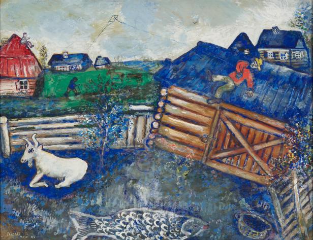 Marc Chagall in der Albertina: Am Ende überwiegt die Harmonie