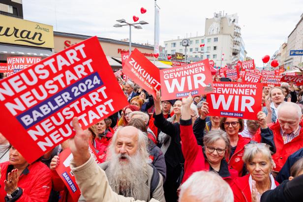 Babler beim SPÖ-Wahlkampf-Finale: "Ich glaube, ich habe geliefert"