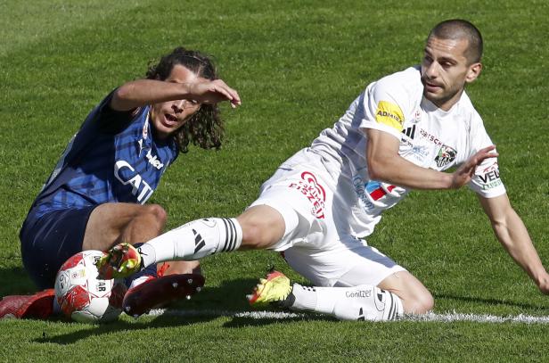 Taferner (li.) fabrizierte ein Eigentor