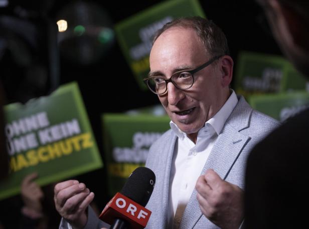 Grüne wollen "weiterkämpfen" - wackelt jetzt Parteichef Kogler?