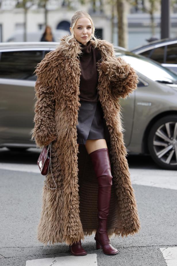 Die deutsche Fashion-Influencerin und Model Leonie Hanne.