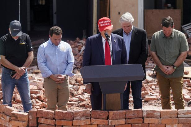 Trump nutzt Sturm "Helene" für Wahlkampfzwecke