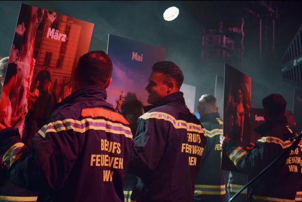 So heiß zeigt sich die Wiener Berufsfeuerwehr