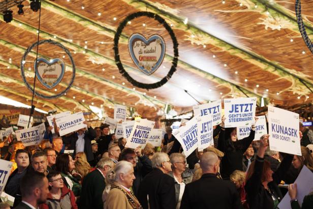 Steiermark-Wahl: FPÖ-Wahlkampfauftakt mit Kickl in Hartberg